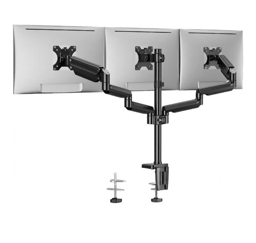 Gear triple monitor stand - gear,
