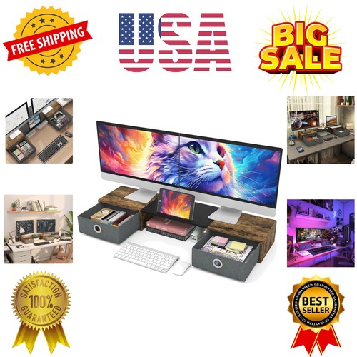 Dual monitor stand - stand, with