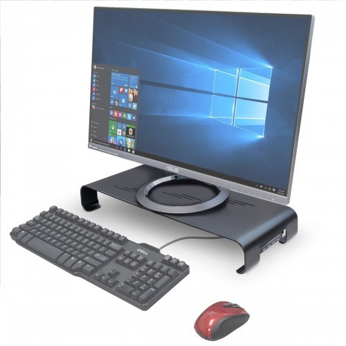 Metal computer monitor stand - metal,