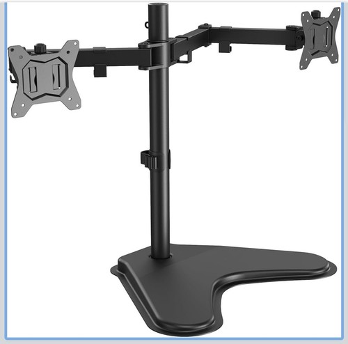 Freestanding dual monitor - freestanding,