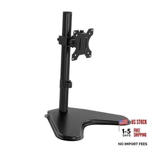 Single computer monitor stand - monitor,