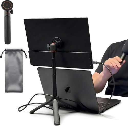 Adjustable portable monitor - adjustable,